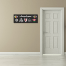 Shri Balaji Prasanna Wooden Wall Name Plate