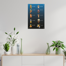 Vishanu Dasha Avtar Wall Frame - ICraft asia