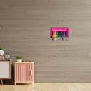 Faith Hope Love Wooden Key Holder