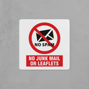 No Junk Mail Sign