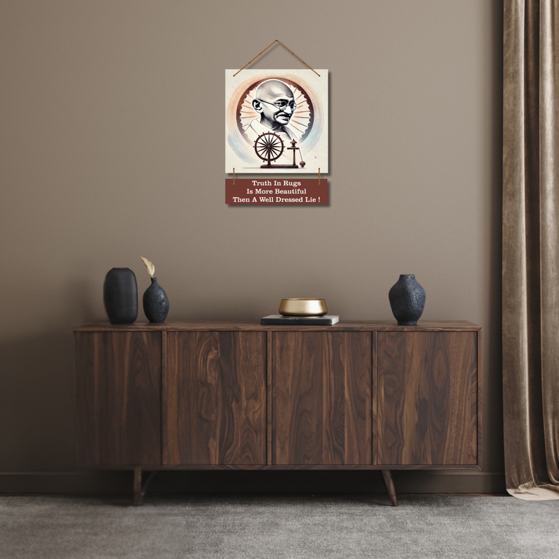 "The Beauty of Truth" Wooden Wall Hanging