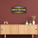 Welcome to Movie Theater Wall Hanging