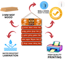 Siddhivinayak Ganesha Ashtanamavali Wall Hanging - ICraft asia