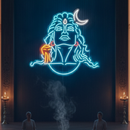 Adiyogi Shiva Neon Sign