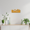 Wooden Key Holder with Bird & Home Design - ICraft asia