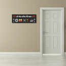 Shri Jvola–Kalija Gori Prasanna Wooden Wall Name Plate