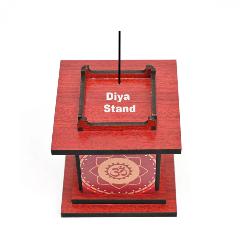 Tulsi Chaura Diya Stand