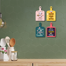 Charming Kitchen Quote Wall Hanging Set