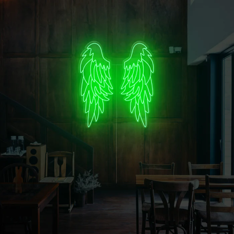 Aura Wings Neon Sign