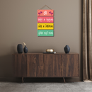 "Om Asatoma Sadgamaya Mantra" Wall Hanging - ICraft asia