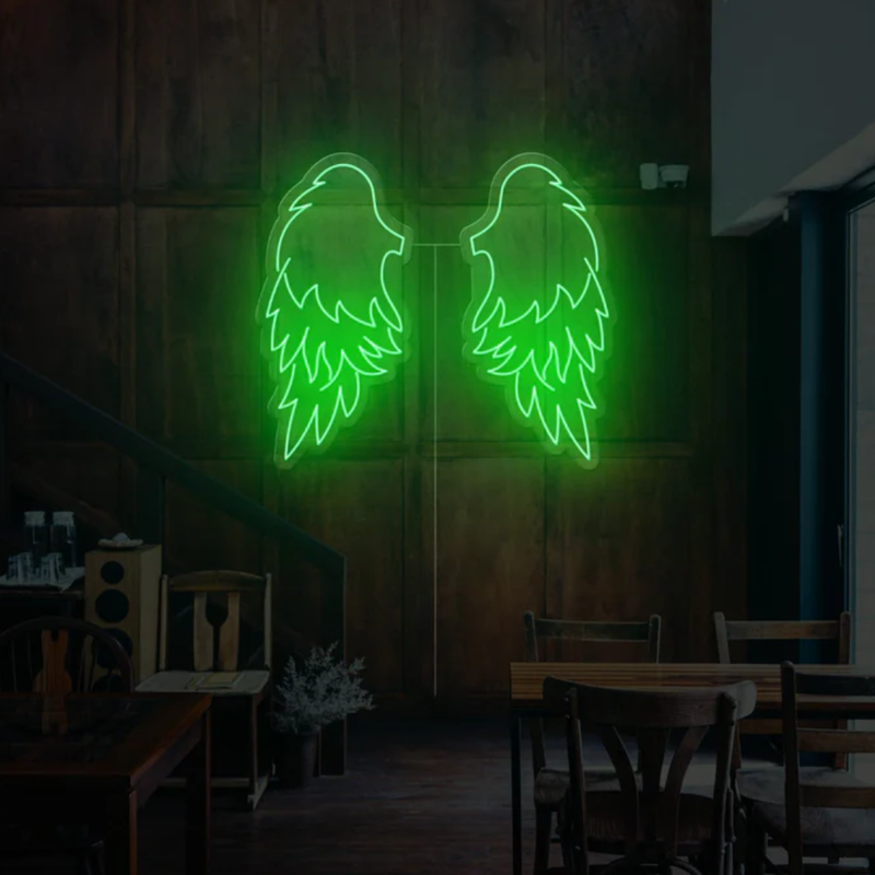 Angel Wings Neon Sign