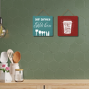 "Self Service Kitchen Coffee" wall hanging