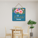 "Our Beautiful Home" wall hanging - ICraft asia