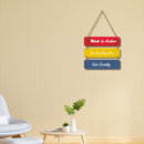 Bold & Colorful Motivation Wall Hanging