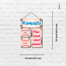 "Namaste Vibes"   Wall Hanging - ICraft asia