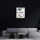 "Coffee to Wine Life Sign" Wall Haniging - ICraft asia