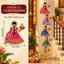 Royal Diya Girl Mdf Set