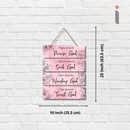 Inspirational God Quote Wall Hanging - ICraft asia