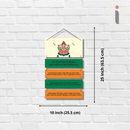 Lord Ganesha Marathi Aarti Wall Hanging - ICraft asia