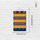 Namah Shivaya Panchakshara Stotra –  Shiva Wall Hanging - ICraft asia
