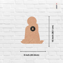 Shree Swami Samarth Silhouette Blessing Wall Hanging - ICraft asia