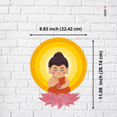 Peaceful Buddha MDF Key Holder - ICraft asia