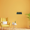 Modern "Home Sweet Home" Wooden Key Hanger