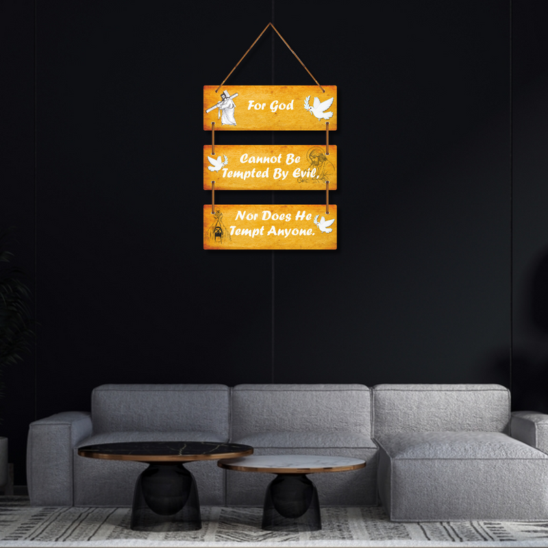 "God’s Unshakable Nature" Wall Hanging