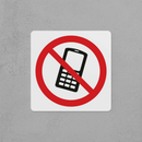 No Mobile Phones Sign