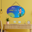"Best Daddy Shoulder" Wall Hanging - ICraft asia