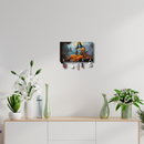 Lord Krishna Wooden Wall Key Holder - ICraft asia