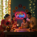 Shubh Deepawali Neon Light