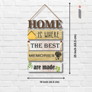 "Home Is Where the Best Memories Are Made" Wall Hanging - ICraft asia
