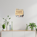 Home Family Wooden Wall Key Holder - ICraft asia