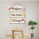 "Enjoy the Little Things" Wall Hanging - ICraft asia