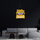 "Mistakes Are Proof That You're Trying" Wall Hanging - ICraft asia