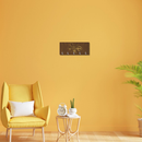 Trishul & Damru Design Wooden Key Holder