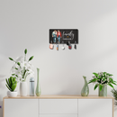 Family is Forever Wooden Wall Key Holder - ICraft asia