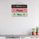 "This Is Our Happy Place" wall hanging
