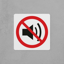 Keep Silence Sign