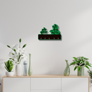 Lord Krishna Flute Wooden Wall Key Holder - ICraft asia