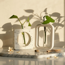 Modern Geometric Hydroponic Planter