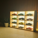 🔥Exclusive Drop Wooden LED  Hot Wheels Organizer Don't Miss Out