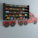 Truck-Shaped Diecast Display Rack for Collectors