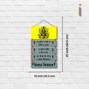 Shiva Panchakshara Mantra Wall Hanging - ICraft asia
