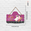 "Cute Si Teri Smile" Wooden Wall Hanging - ICraft asia