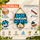Bade Haram Ho Beta Funny Wall Hanging
