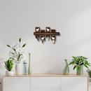 Elegant Wooden Key Holder with Elephant Design - ICraft asia