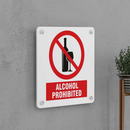 Alcohol Prohibited Sign