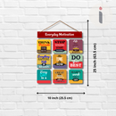 "Everyday Motivation" Wooden Wall Hanging - ICraft asia